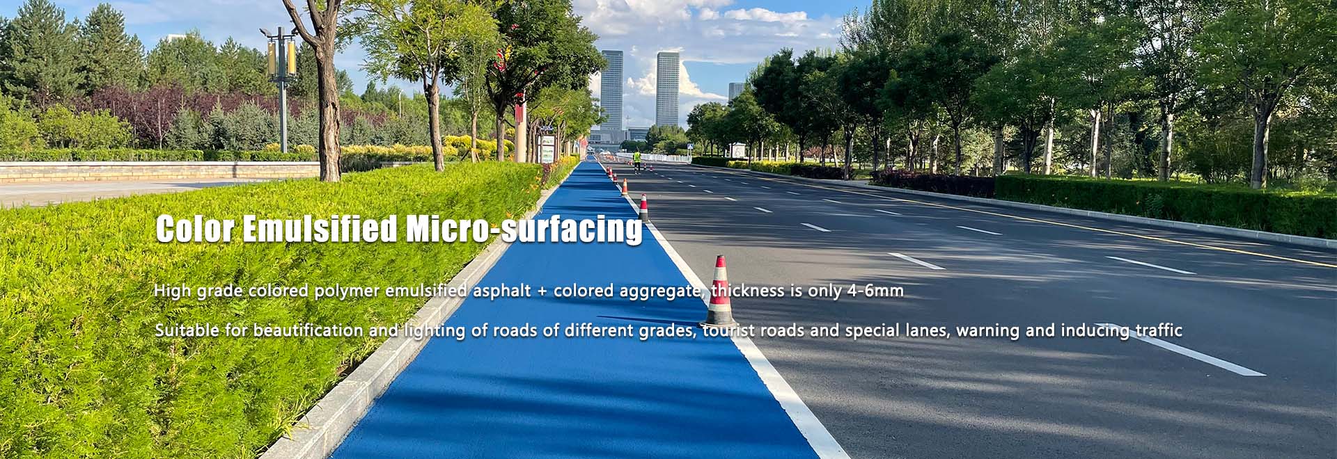 Color Emulsified Micro-surfacing
