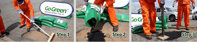 Go Green Cold Mix Asphalt