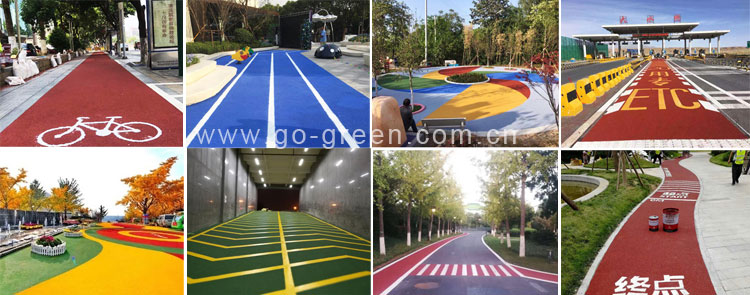 Color Antiskid Pavement