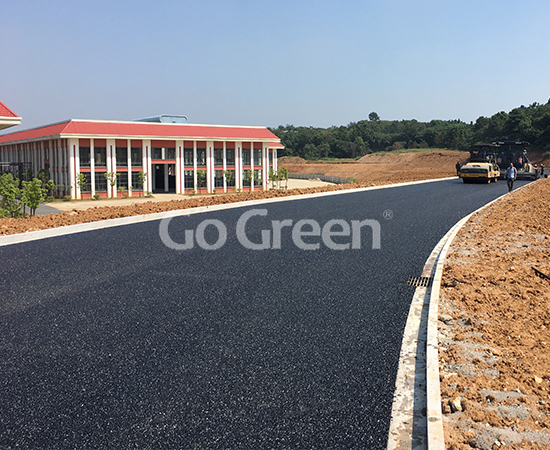 Go Green Black Porous Asphalt Project in Suzhou