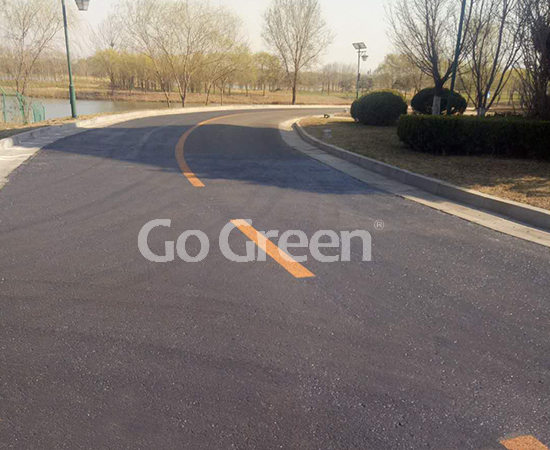 Asphalt Pavement Sealer in 5 Star Hotel Road Renovation Project