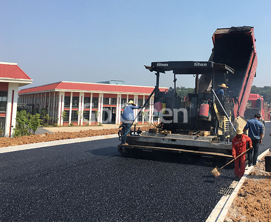 Go Green Black Porous Asphalt Project in Suzhou