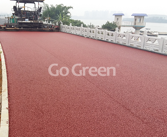 Porous Asphalt in Guangxi Riverside