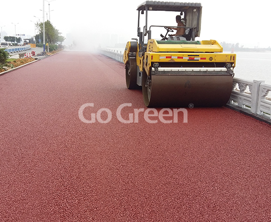 Porous Asphalt in Guangxi Riverside