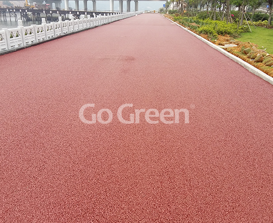 Porous Asphalt in Guangxi Riverside