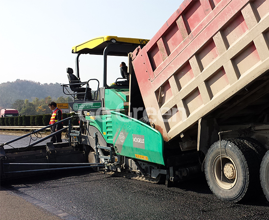 Micro paving Asphalt extensively used in expressway