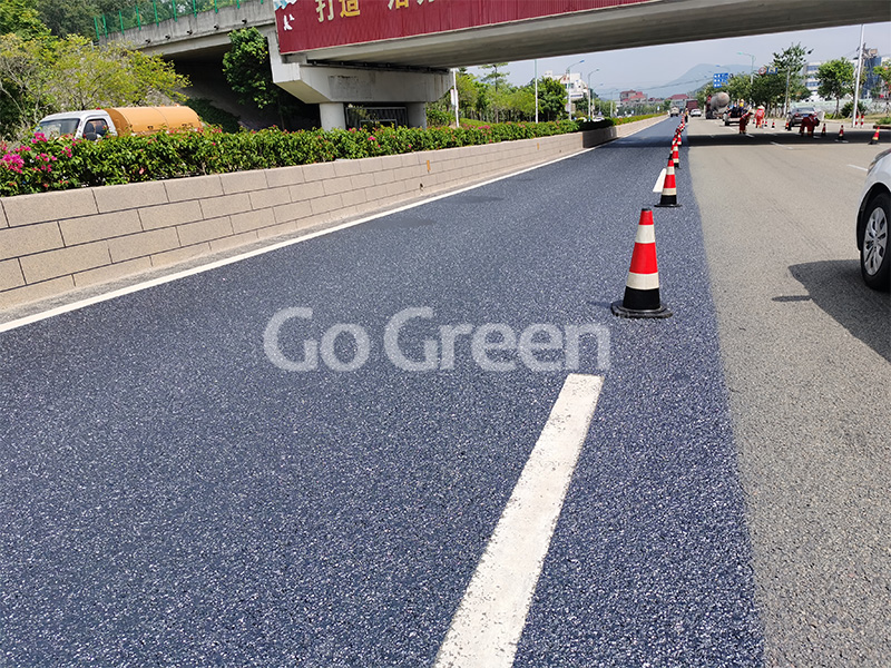 National Highway Asphalt Pavement Sealer Project Complete Successfully