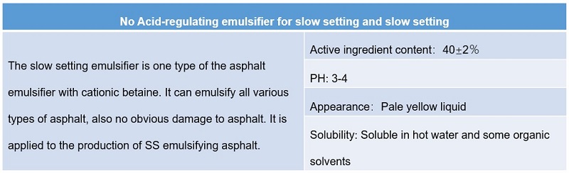 Asphalt Emulsifier
