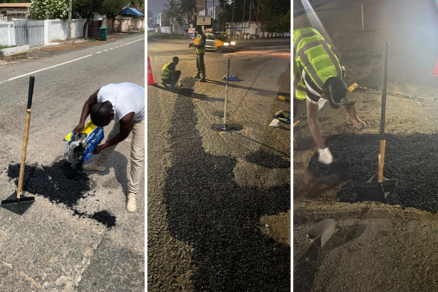 Expanding into West Africa — Go Green Cold Asphalt Successfully Applied in Ghana Expanding into West Africa — Go Green Cold Asphalt Successfully Applied in Ghana