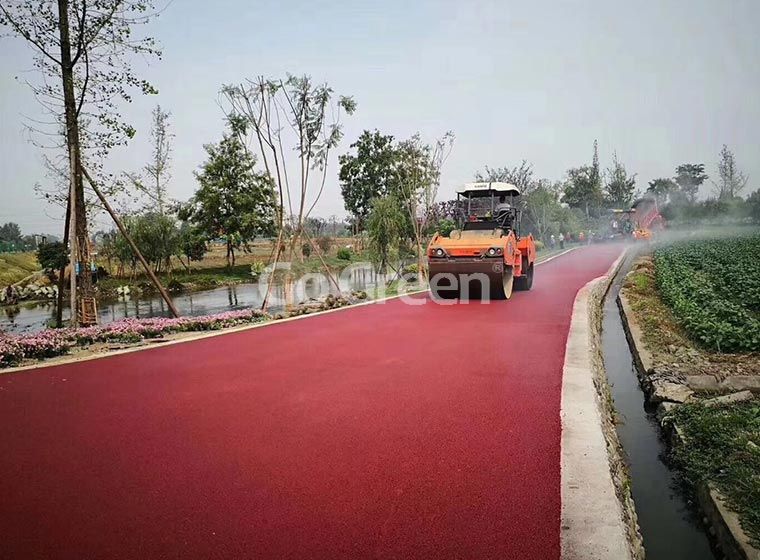 Extremely Hot Colorless Asphalt Binder