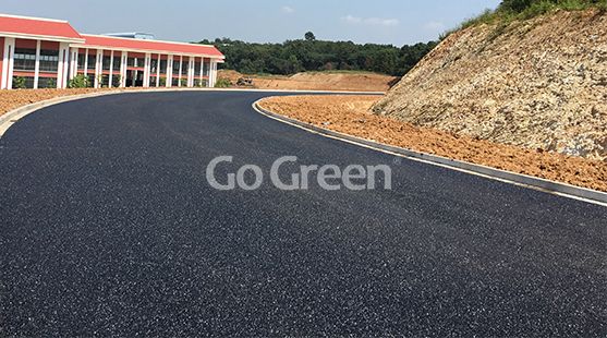 Go Green Black Porous Asphalt Project in Suzhou