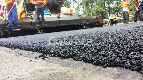 Micro Paving Asphalt Overlay Project in Foshan