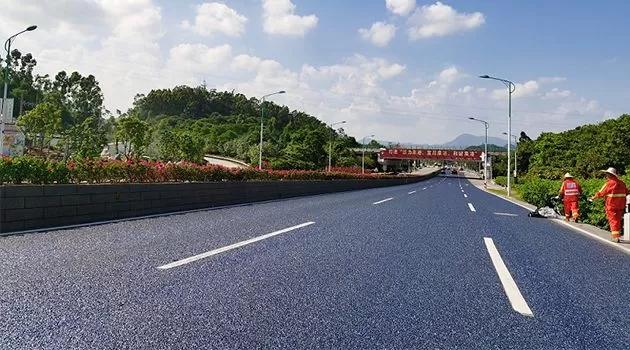 National Highway Asphalt Pavement Sealer Project Complete Successfully