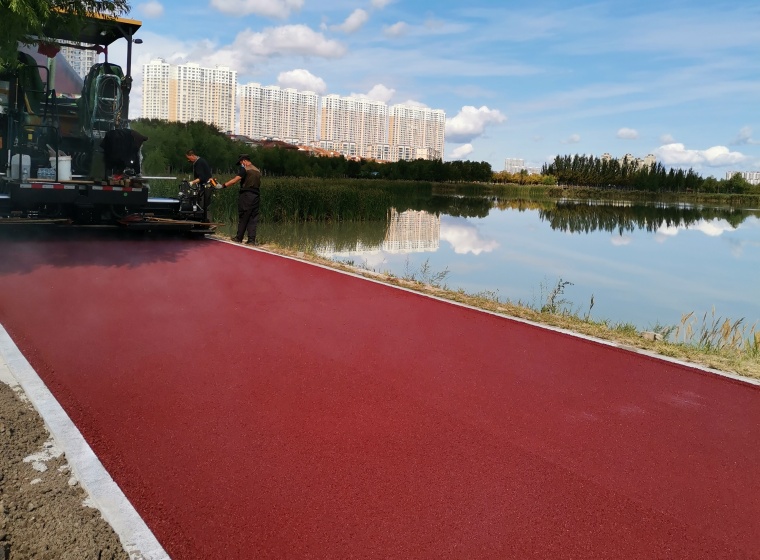 Go Green Color Pigments provide vibrant, uniform, and long-lasting colors for colored asphalt pavement. With excellent heat and weather resistance, they are ideal for roads, bike lanes, sidewalks, and decorative pavement.