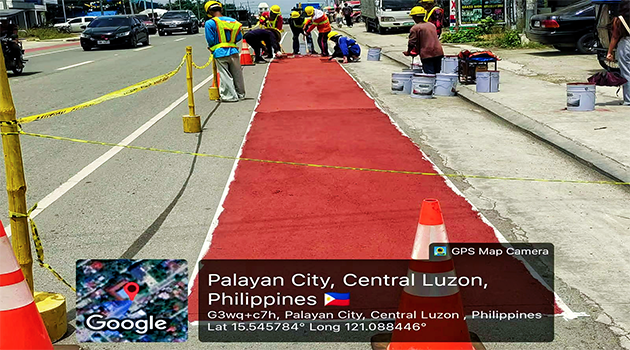 From Manila to Luzon: Go Green Color Polymer Slurry Mixture Completes Another 19,000 sqm Colored Bike Lane Project in the Philippines