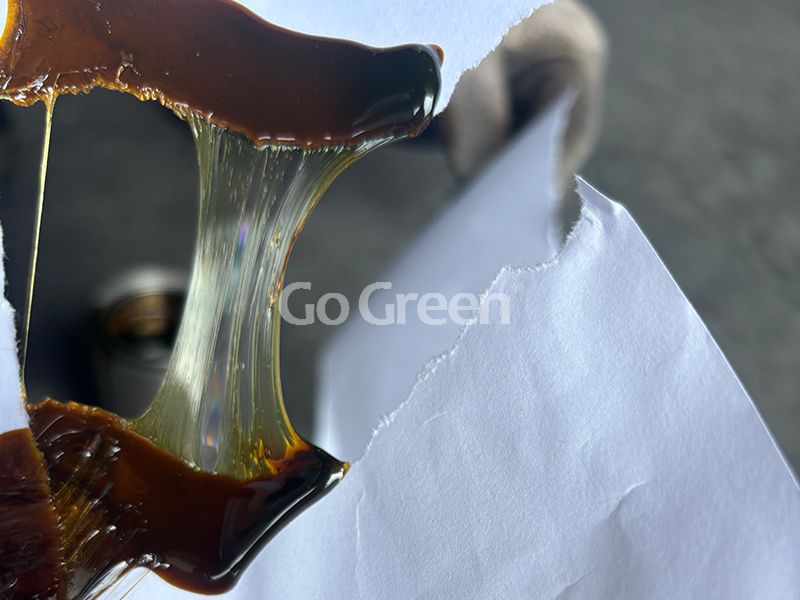 Extremely Hot Colorless Asphalt Binder