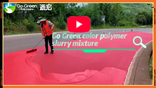 Color Polymer Slurry Mixture