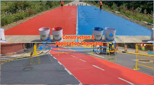 Color Polymer Slurry Mixture